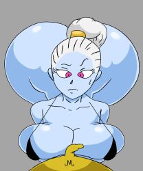 babidi big_ass big_breasts blue_skin crooked_penis disgusted_expression disinterested dragon_ball dragon_ball_super dragon_ball_z small_penis small_penis_adoration small_penis_humiliation staring_at_penis themoll thick_ass thick_breasts thick_butt vados voluptuous yellow_skinned_female