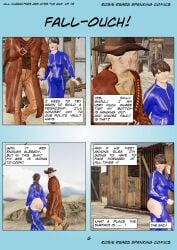 3d bare_ass bottomless comic enf english_text fallout page_6 page_number red_butt spanked_ass spanked_butt spanking_ass