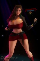 1girls 3d 3d_animation alternate_breast_size animated areola_slip areolae areolae_slip asymmetrical_hair blaze_fielding bouncing_breasts bouncing_hair breasts breasts_bigger_than_head brown_hair cleavage crop_top cropped_jacket earrings eyelashes female female_only female_solo fighting_pose fighting_stance fingerless_gloves gigantic_breasts gloves hair_physics hoop_earrings hourglass_figure huge_breasts human human_female human_only idle_animation jacket long_eyelashes long_hair looking_at_viewer midriff midriff_baring_shirt miniskirt nipple_slip nipples panties red_skirt short_skirt shorter_than_30_seconds skirt solo solo_female streets_of_rage streets_of_rage_4 tagme thighs top_heavy top_heavy_breasts tube_top tubetop upper_body vaako video virt-a-mate virtamate watermark white_panties wide_hips