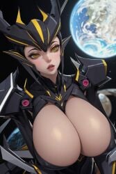 1robot_girl ai_generated airachnid android big_breasts breasts cleavage cybertronian earth robot_humanoid space stable_diffusion the_way_(artist) transformers transformers_prime yellow_eyes