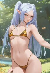 frieren from sousou no frieren by amiral ai