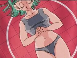 bulma_briefs bulma_briefs_(frieza_saga) dragon_ball dragon_ball_z green_hair namek_saga