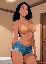 ai_assisted ai_generated cartoon disney pocahontas pocahontas_(character)