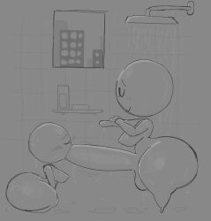 1futa 2d 2girls ass bald balls big_ass big_penis bottom_heavy breasts erection female floating_head fully_nude height_difference huge_ass huge_cock large_penis long_penis mrpotato123_ naked naked_female oc penis self_upload shower showering simple_face sucking sucking_penis tagme thick_thighs thighs washing_body wet wet_body wet_penis wide_hips window