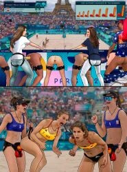 anal anal_sex arena beach_volleyball buggery comic daniela_alvarez_mendoza defeat defeated female femdom humiliation laura_ludwig loreleia louisa_lippmann olympics paris_2024 pincess_leonor_de_todos princess_sofia_de_todos score scoreboard sport sports sports_bikini sports_bra sportswear stadium stadium_background strap-on studded_dildo tania_moreno_matveeva volleyball