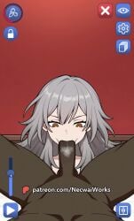 1boy 1girls 2d 2d_animation ai_assisted animated big_penis blowjob blowjob_face breath cum cum_in_mouth cumshot deepthroat female game gameplay gameplay_mechanics honkai:_star_rail honkai_(series) hoyoverse light-skinned_female mihoyo mp4 my_hardcore_harem necwaiworks orgasm patreon_logo patreon_url patreon_username penis self_upload sex sexual sound stelle_(honkai:_star_rail) sucking sucking_penis tagme uncensored video video_games