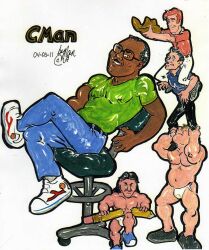 cmanart_(calvin) gay yaoi male male_only traditional_media tagme 2011 dated self_portrait