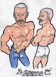 cmanart_(calvin) gay yaoi male male_only traditional_media tagme 2005 dated