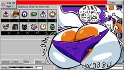 1ambiguous 1anthro ambiguous_gender anthro ass ass_bigger_than_body ass_bigger_than_head ass_bigger_than_torso ass_built_separately ass_focus big_ass big_butt butt butt_bigger_than_body butt_bigger_than_head butt_bigger_than_torso butt_focus dialog dialogue english_text five_nights_at_freddy's five_nights_at_frickbears five_nights_at_frickbears_3 fnaf fox game_background huge_ass huge_butt large_ass large_butt lolbit_(fnaf) lolbit_(frickbears) onomatopoeia panties part_1 part_of_a_set ripped_panties shiny_ass shiny_butt shop solo text white_body white_fur white_hair wobbling_ass wobbling_butt