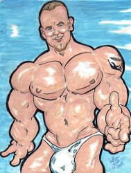 cmanart_(calvin) gay yaoi male male_only traditional_media tagme 2008 dated