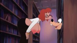 an_extremely_goofy_movie anthro bedaxe color disney edit furry furry_only glasses goof_troop goofy green_eyes huge_breasts nipples no_humans screenshot screenshot_edit straight sylvia_marpole