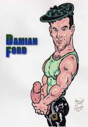 dated cmanart_(calvin) gay yaoi male male_only traditional_media tagme 2003