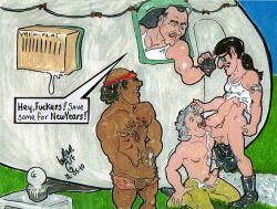 cmanart_(calvin) gay yaoi male male_only traditional_media tagme 2010 dated