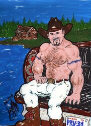 cmanart_(calvin) gay yaoi male male_only traditional_media tagme 2011 dated