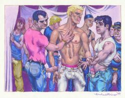 michael_kirwan traditional_media gay yaoi original tagme male male_only 1999 dated