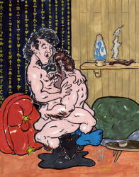 cmanart_(calvin) gay yaoi male male_only traditional_media tagme 2005 dated