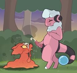 flaaffy from nintendo by flowerbud
