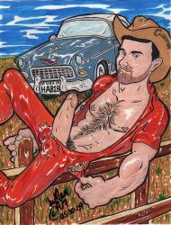 cmanart_(calvin) gay yaoi male male_only traditional_media tagme 2009 dated