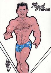 bulge cmanart_(calvin) gay yaoi male male_only traditional_media tagme 2011 dated