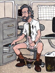 cmanart_(calvin) gay yaoi male male_only traditional_media tagme 2012 dated