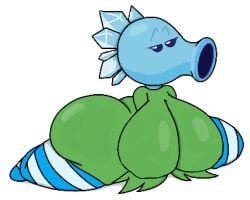 snow pea (pvz) from plants vs zombies by shuppetmusicemerald