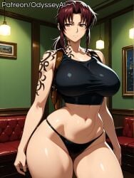 Revy (Black Lagoon) Rule 34 Image