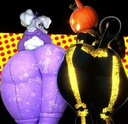 2girls 3d 3d_animation animated ass ass_focus big_ass female fortnite fortnite:_battle_royale huge_ass lady_poodlina palmtreerothic poodle spice_(fortnite) tagme twerking video