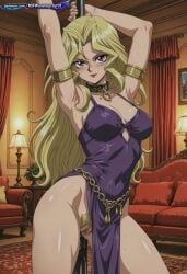 absurd_resolution absurdres ai ai-created ai_art ai_generated anime_coloring anime_screenshot blonde_hair clitoral_hood detailed_background dynamic_angle dynamic_pose exhibitionism exibitionism exited explicit exposed_pussy glossy glossy_body glossy_skin gorgeous hentai hi_res high_contrast high_quality high_resolution in_heat mai_valentine nsfw patreon perfect_anatomy pervert_female plump presenting purple_eyes rating_explicit sexy sexy_body sexy_female sexy_pose soft_shading source_anime teasing teasing_viewer vagina voluptuous voluptuous_body voluptuous_female yu-gi-oh!