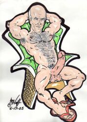 cmanart_(calvin) gay yaoi male male_only traditional_media tagme 2005 dated