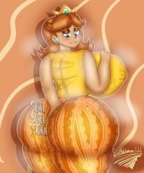 princess daisy from mario (series) by scribbleman123