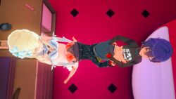 1girl 1girl2futas 1girls 2futas 2futas1girl 3d 3girls belle_(zenless_zone_zero) breasts cum_in_ass cum_in_mouth cum_in_pussy cum_inside demi_(demianimations) demianimations flan_(flanofart) flanofart futa_on_female futanari genshin_impact half-dressed koikatsu lumine_(genshin_impact) mihoyo oral oral_penetration oral_sex sex standing standing_sex tagme tears tears_in_eyes tears_of_pleasure vaginal_penetration white_female white_skin white_skinned_female zenless_zone_zero