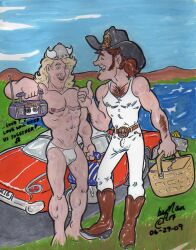 cmanart_(calvin) gay yaoi male male_only traditional_media tagme 2009 dated