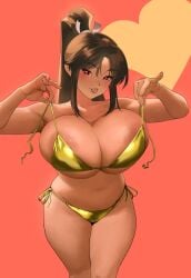 mai shiranui from fatal fury by pomki