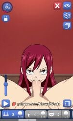 1boy 1girls 2d 2d_animation ai_assisted animated big_penis blowjob blowjob_face breath cum cum_in_mouth cumshot deepthroat erza_scarlet fairy_tail female game gameplay gameplay_mechanics light-skinned_female mp4 my_hardcore_harem necwaiworks orgasm patreon_logo patreon_url patreon_username penis self_upload sex sexual sound sucking sucking_penis tagme uncensored video video_games