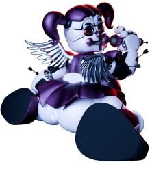 1girls 2026 3d 3d_render accurate_art_style accurate_body_type accurate_model accurate_proportions animatronic animatronic_female animatronic_girl anus ass baby_(fnafsl) background big_anus big_breasts big_butt breasts butt circus_baby circus_baby_(fnaf) circus_baby_(original) clown clown_girl duranomates eyes female female_only five_nights_at_freddy's five_nights_at_freddy's:_sister_location fnaf frog_pose hair heartsick_baby_(fnaf) jordevoir looking_at_viewer microphone purple_clothing purple_hair red_eyes robot robot_girl robot_humanoid scottgames sister_location smile solo solo_female thick_thighs thong white_background white_body white_skin