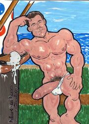 cmanart_(calvin) gay yaoi male male_only traditional_media tagme 2011 dated