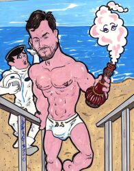 cmanart_(calvin) gay yaoi male male_only traditional_media tagme 2011 dated