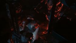 1girls animated ayane_(doa) dead_or_alive female gangbang gangrape group monster rape studiofow studiofow's_kunoichi tagme