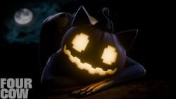 1girls 3d 3d_animation animated ass black_skin dark_skin female female_only fortnite fortnite:_battle_royale four_cow huge_ass jiggle looking_at_viewer loop looping_animation moon moonlight night night_sky no_sound pumpkin pumpkin_head skeleton solo solo_female spice_(fortnite) tagme twerk twerking video