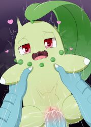 chikorita from nintendo by 0227