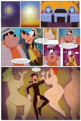 anthro ass breasts canine car clothing comic cum cum_in_pussy cum_inside cum_on_ass cum_on_back debbie_(goof_troop) disney english_text female goof_troop goofy grigori_(artist) group hair huge_cock male mammal mature max_goof mother ms._pennypacker nude parent peg_pete penis peter_pete_sr. pussy teeth text tongue vehicle