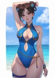 chun-li from street fighter by umigraphics