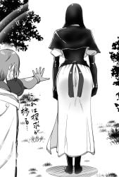 1girls artist_request ass big_ass big_butt clothed elden_ring elden_ring_nightreign fromsoftware hood large_ass large_butt nun nun's_habit nun_outfit scholar_(nightreign) undertaker_(nightreign)