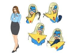 blonde blazer from dispatch (game) by calvinhobby