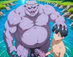 2boys abs age_difference ai_generated ass balls bara big_ass big_balls big_dom_small_sub big_muscles big_nipples big_pecs big_penis booster_rex campfire_cooking_in_another_world_with_my_absurd_skill chest_hair daddy dilf dominant dominant_humanoid dominant_male domination duo erect_nipples erection fangs gay hair hairy hairy_chest hairy_male holding_partner horn horned_humanoid huge_balls huge_cock huge_muscles huge_nipples huge_pecs human_on_humanoid humanoid humanoid_dominating_human humanoid_penetrating humanoid_penetrating_human humansub hunk larger_humanoid larger_male male male/male male_focus male_only muscles muscular muscular_humanoid muscular_male naked naked_male navel nipples nude older_dom_younger_sub older_humanoid older_male older_male_and_younger_male older_on_younger orc orc_king_(cciawwmas) pecs penis pig pig_humanoid pubic_hair purple_body sideburns silver_fox size_difference smaller_human smaller_male submissive submissive_human submissive_male suina suina_humanoid sweat yaoi younger_human younger_male