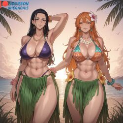 nami (one piece) from one piece by ahegao ai