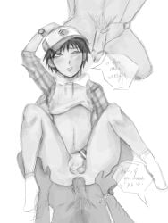 3boys alice_in_borderland black_hair faceless_male gay half-dressed hat hesitant kodai_tatta male skinny yaoi
