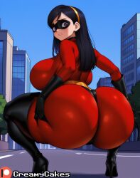violet parr from the incredibles by creamyycakes