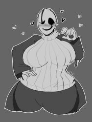 fem gaster from undertale by ditcherthelewd