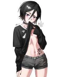 kuchiki rukia from bleach by waligner